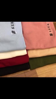 Áo len cổ lọ tăm 