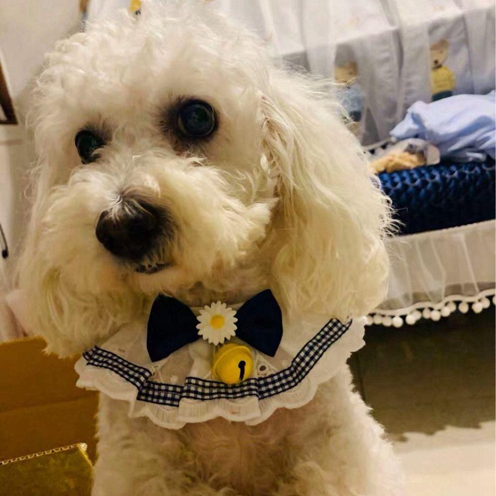 Khăn Choàng Cổ Có Chuông Trang Trí Năm Mới Dành Cho Thú Cưng