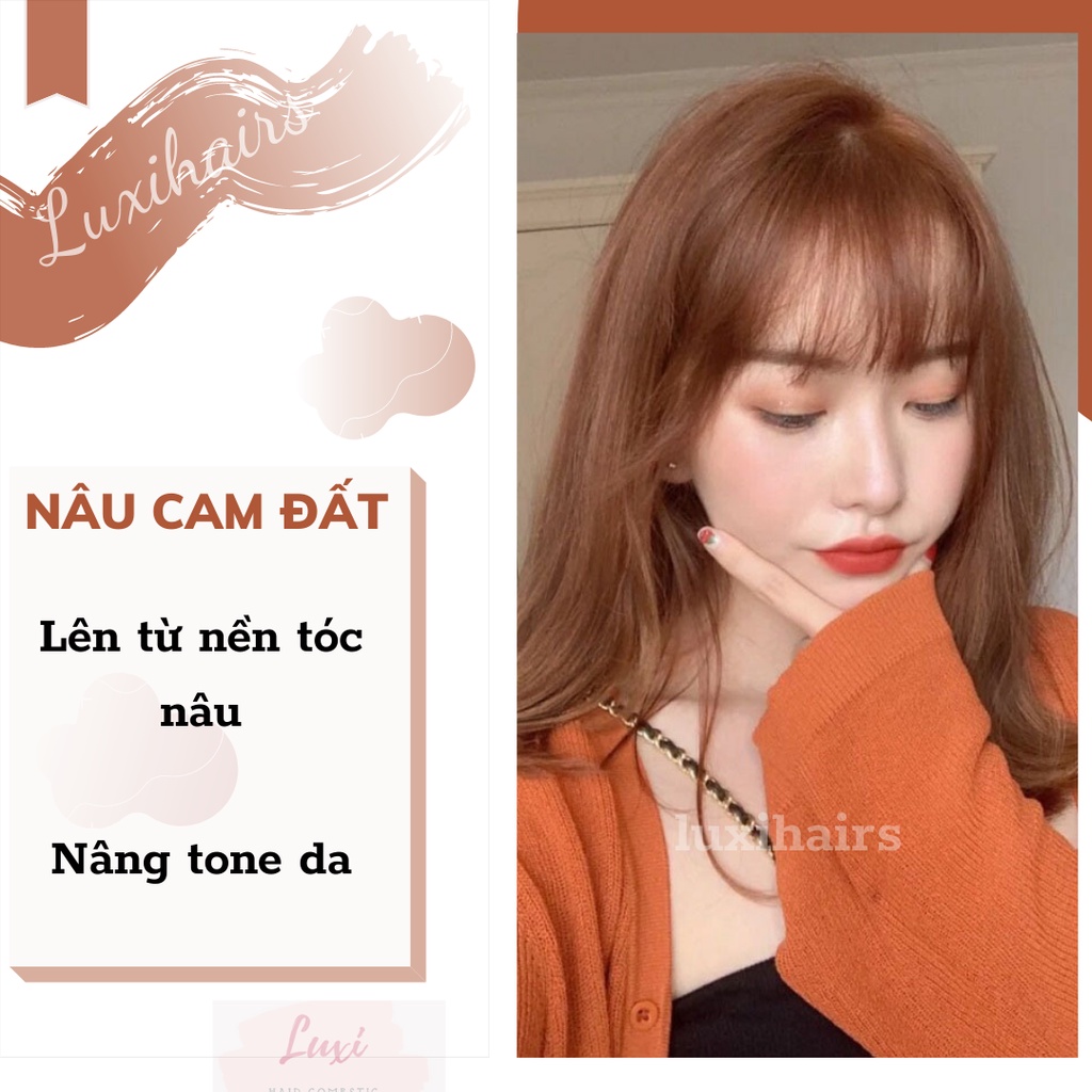 màu tóc nâu cam đất｜Tìm kiếm TikTok