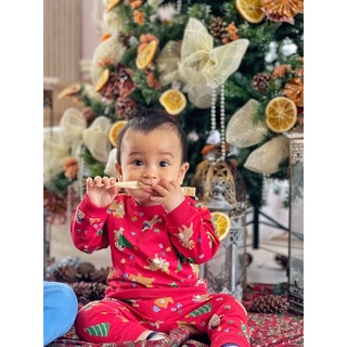 Đồ Noel cho bé Set bộ hoạ tiết Noel cho bé