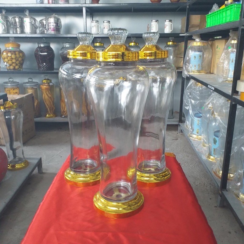 Bình Thuỷ Tinh 7 Lít Có Vòi và Không Vòi