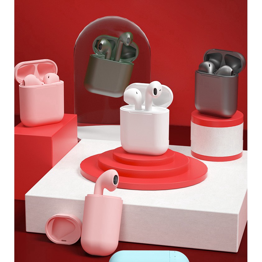 Set tai nghe không dây bluetooth I12 Tws 12 12s | BigBuy360 - bigbuy360.vn