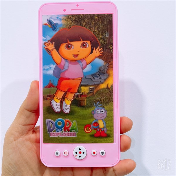 Đồ chơi điện thoại đèn nhạc elsa, spiderman, dora, mèo SP100000246 SP100000248 SP100000249