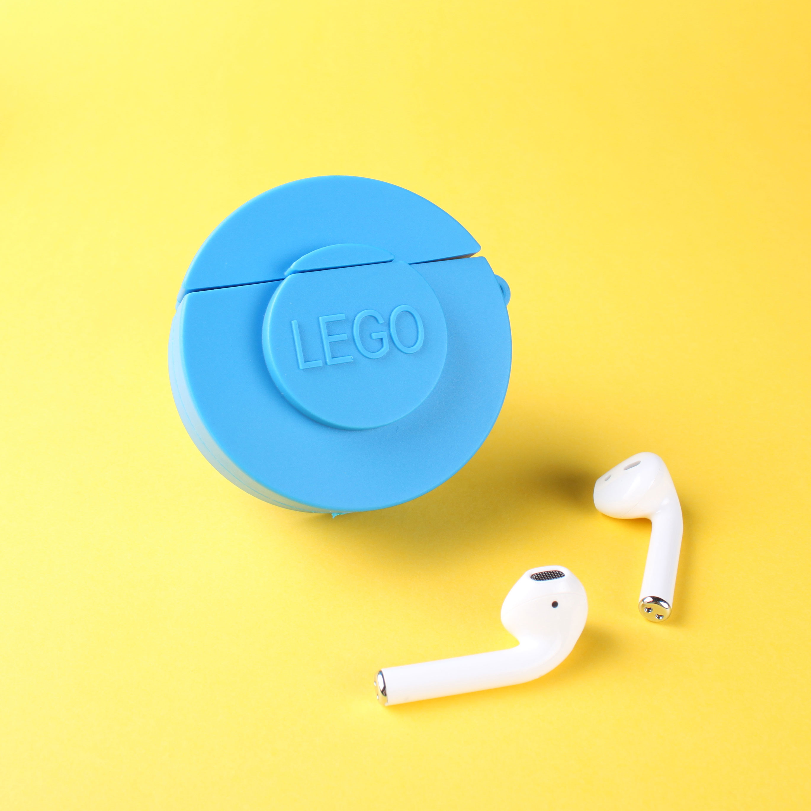 Vỏ Đựng Bảo Vệ Hộp Sạc Tai Nghe Airpods 1 / 2 Hình Lego Ngộ Nghĩnh