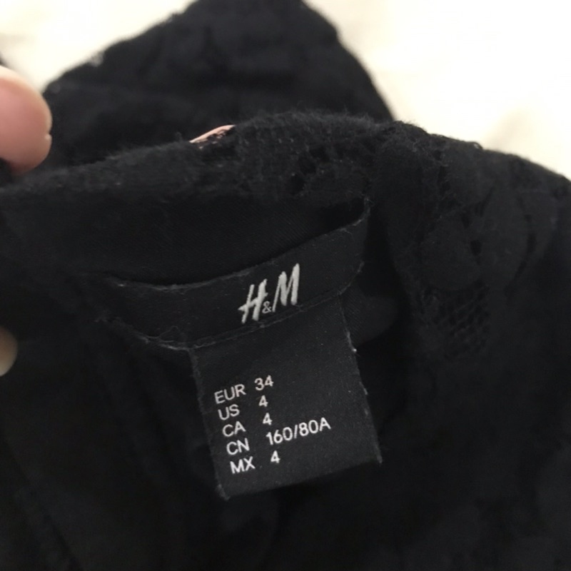 H&M đầm ren size eur 34
