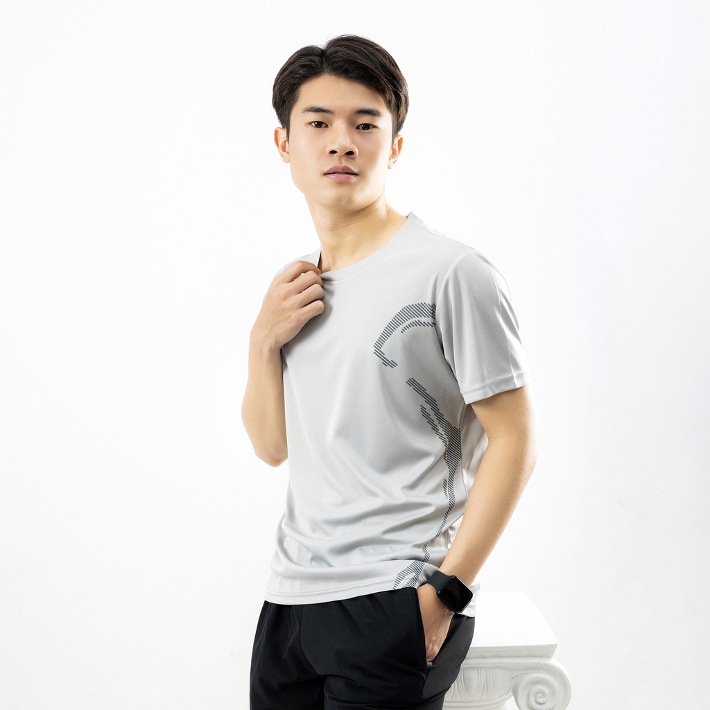 Áo Thể Thao Nam thun lạnh tập gym JUN FASHION STORE, Áo phông thể thao nam cộc tay siêu co giãn