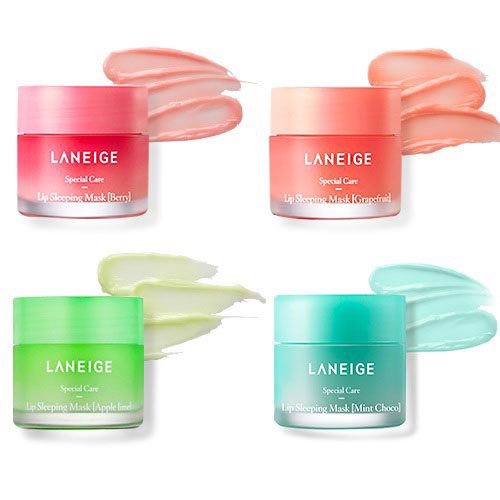 SET 4 MẶT NẠ NGỦ MÔI LANEIGE LIP SLEEPING MASK MINI KIT 8g/lọ