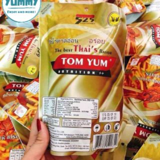 Bim bim tôm yum Thái Lan 60gram (Snack tôm yum)