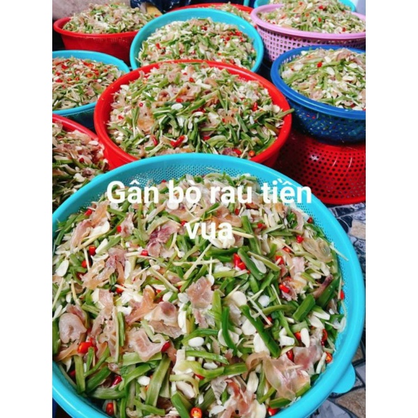 Gân bò rau tiến vua. Hũ 1kg
