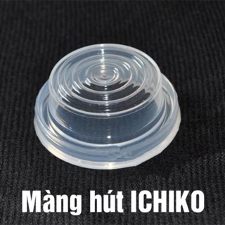Màng silicon, van trên, màng hút - Phụ kiện máy hút sữa điện đôi ICHIKO (Màng trắng trong Realbubee)