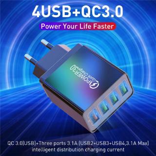 Củ sạc nhanh 5v 3.1a 4 cổng usb cho iphone