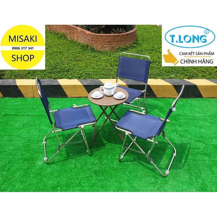 👍Tiện Lợi &Gọn Gàng Nên Mua 👍Ghế xếp Inox Thanh Long📞Misaki Shop Phân Phối Chính Hãng 💯