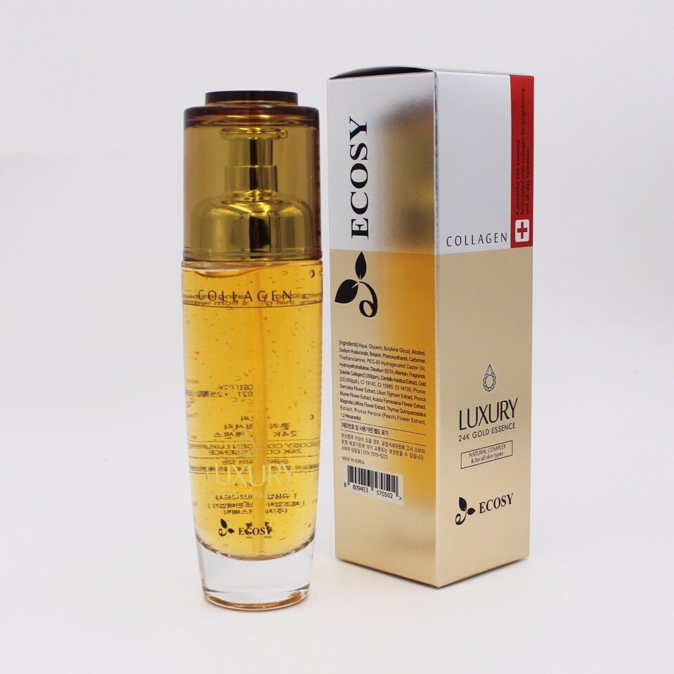 Tinh Chất Vàng 24K Cao Cấp Collagen Luxury Gold Ecosy 120ml