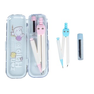 HỘP COMPA  + RUỘT CHÌ KIM CHO BÉ