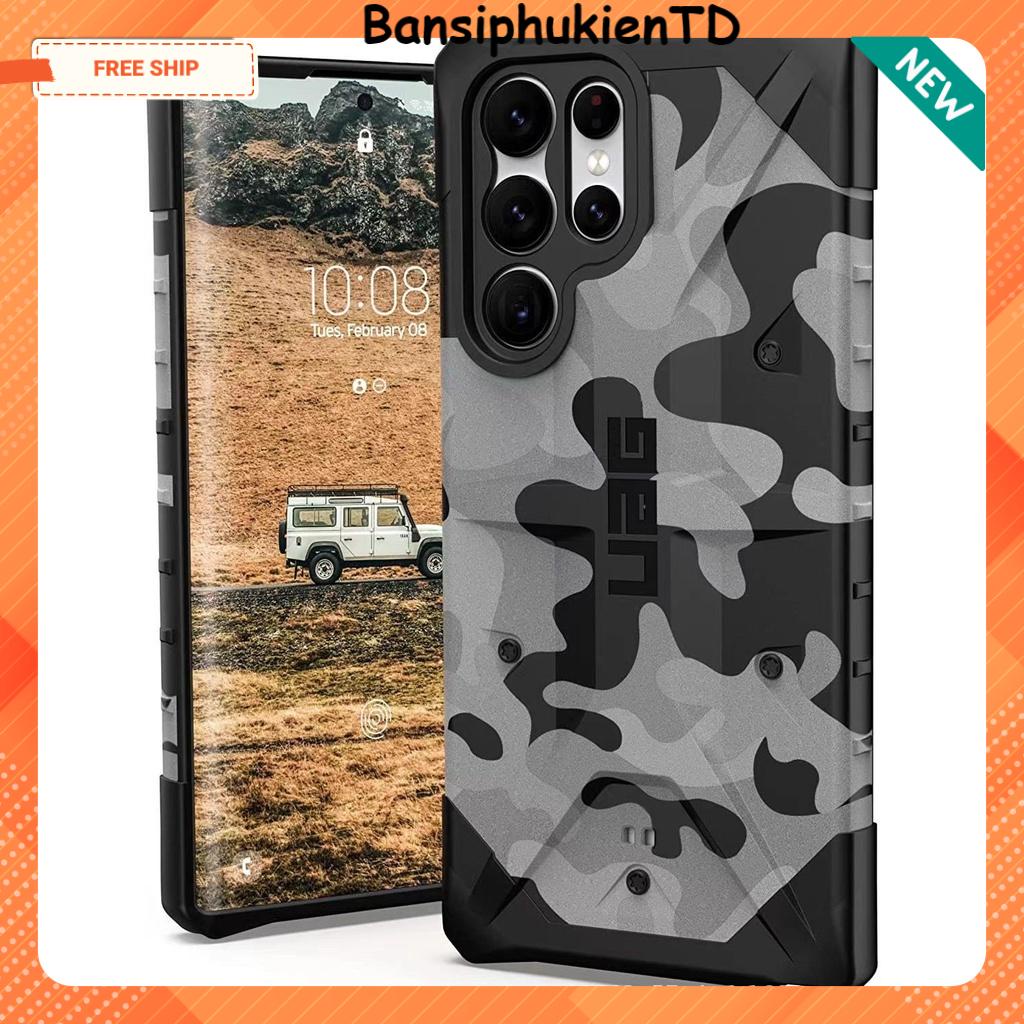UAG Ốp Lưng Chống Sốc Họa Tiết Rằn Ri Samsung S22 , S22 Plus , S22 Ultra , S21 Plus , S21 Ultra , S20 Ultra