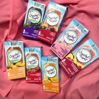 Bột pha nước hương trái cây “Crystal light”