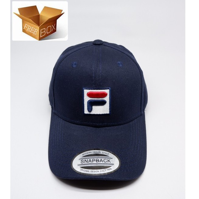 Mũ Lưỡi Trai In Logo Fila Nhập Khẩu Cho Nam Và Nữ