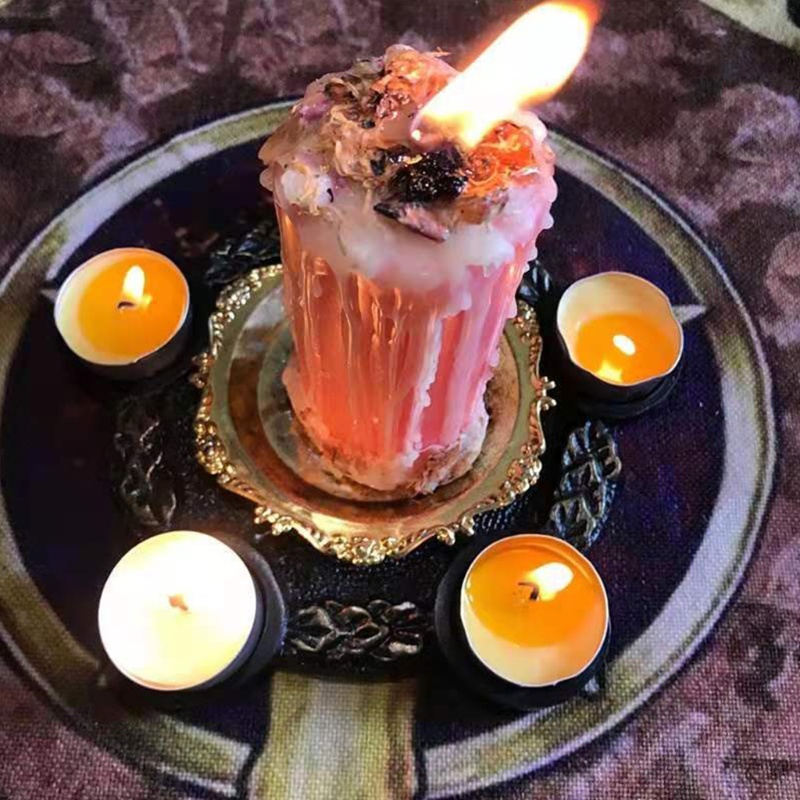 Khuôn Silicone Làm Đế Nến Bằng Resin Epoxy DIY