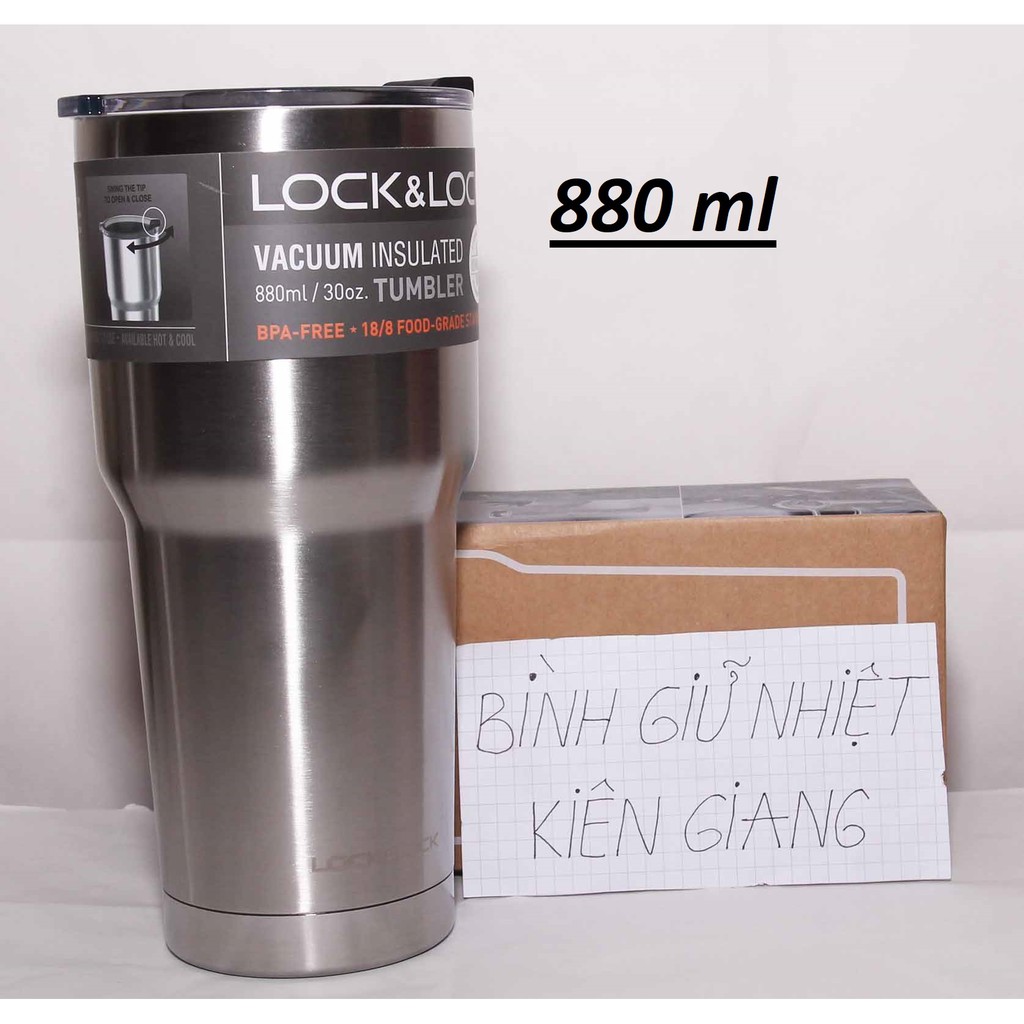 Ly Giữ Nhiệt Lock&Lock Swing Tumbler 700 - 880ml | Bình giữ nhiệt Kiên Giang