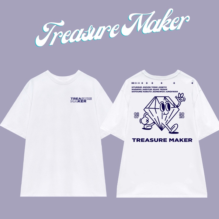 Áo thun unisex nam nữ in hình Treasure Maker