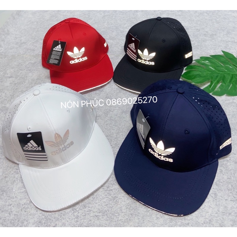 MŨ SNAPBACK DÙ LỖ SÁNG ADDAS NAM NỮ [Sử Dụng Flash]