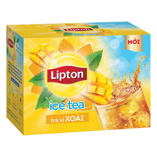 TRÀ LIPTON ICE TEA VỊ CHANH MẬT ONG - ĐÀO 224G (16 GÓI)