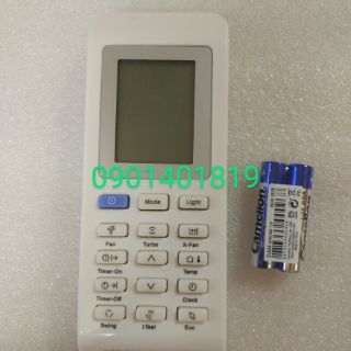 Điều khiển máy lạnh Electrolux trắng