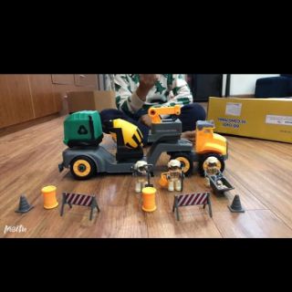 Bộ đồ chơi Xe Công Trình