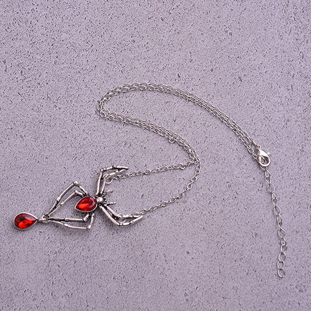 Vòng cổ Hợp Kim Mặt Hình Nhện Phong Cách Punk Hàn Quốc Cá Tính Cho Nam Nữ