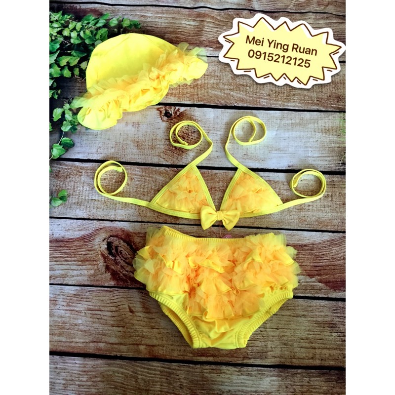 Bikini ren+mũ cho bé | BigBuy360 - bigbuy360.vn
