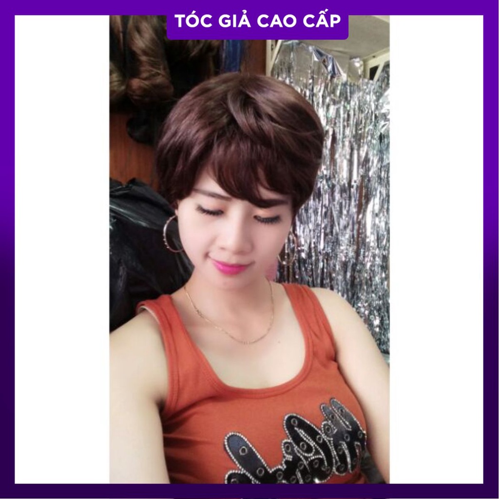 Tóc tomboy hình thật kèm lưới