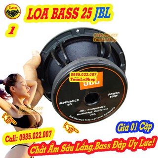 2 CỦ LOA BASS 25 TỪ 170 LOA KARAOKE  JB L  – GIÁ 1 CẶP 2.5 TẤC