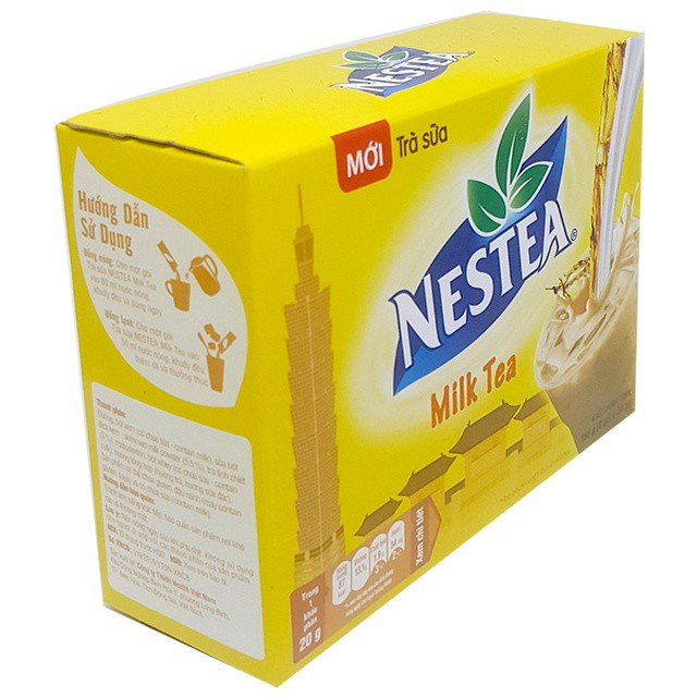 [Mã GRO1NES161 -8% ĐH 150K] Combo 2 hộp trà sữa NESTEA 160g | BigBuy360 - bigbuy360.vn