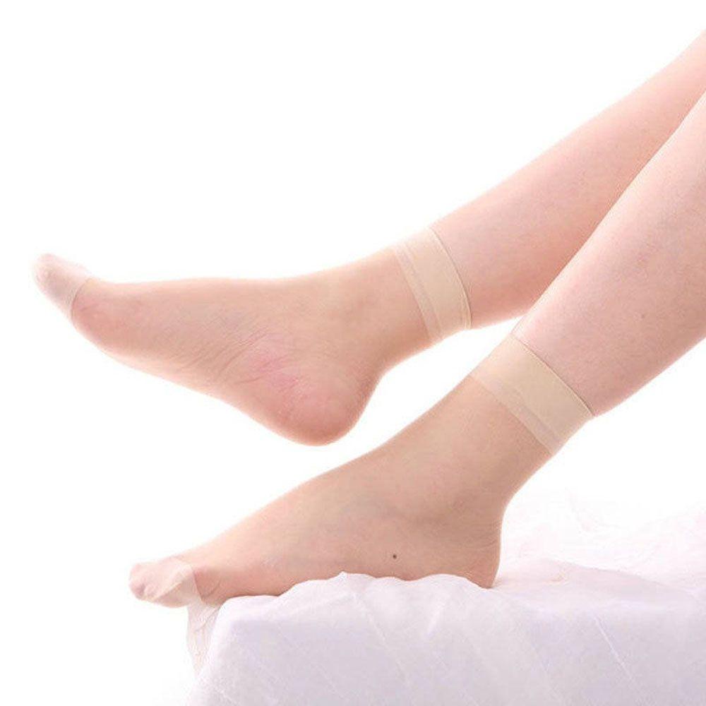 SOMEDAYZL Tất Mắt Cá Chân Siêu Mỏng Trong Suốt Co Giãn Gợi Cảm