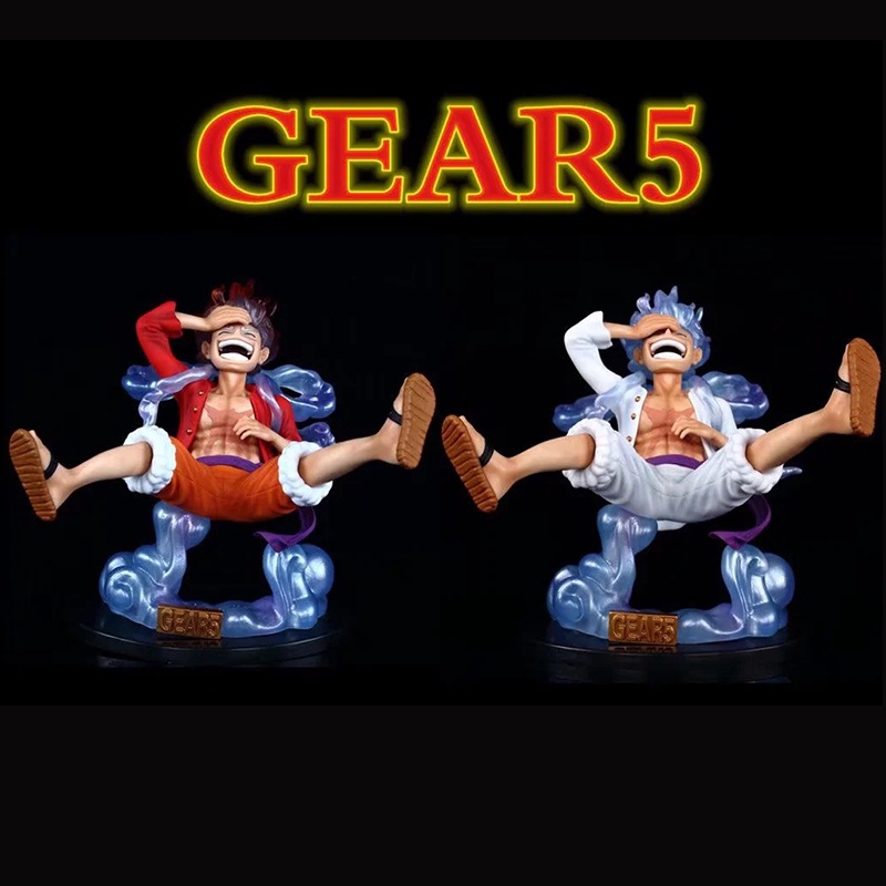 Mô Hình Nhân Vật Luffy Gear 5 Anime One Piece Kích Thước 17cm
