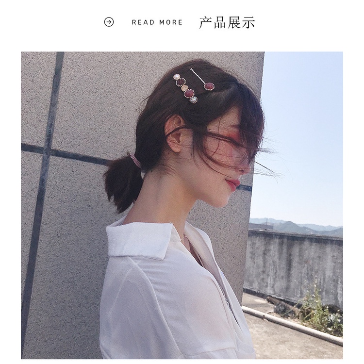 Set kẹp mái phong cách Hàn Quốc A6028 - Kẹp tóc đính hạt nhiều mẫu