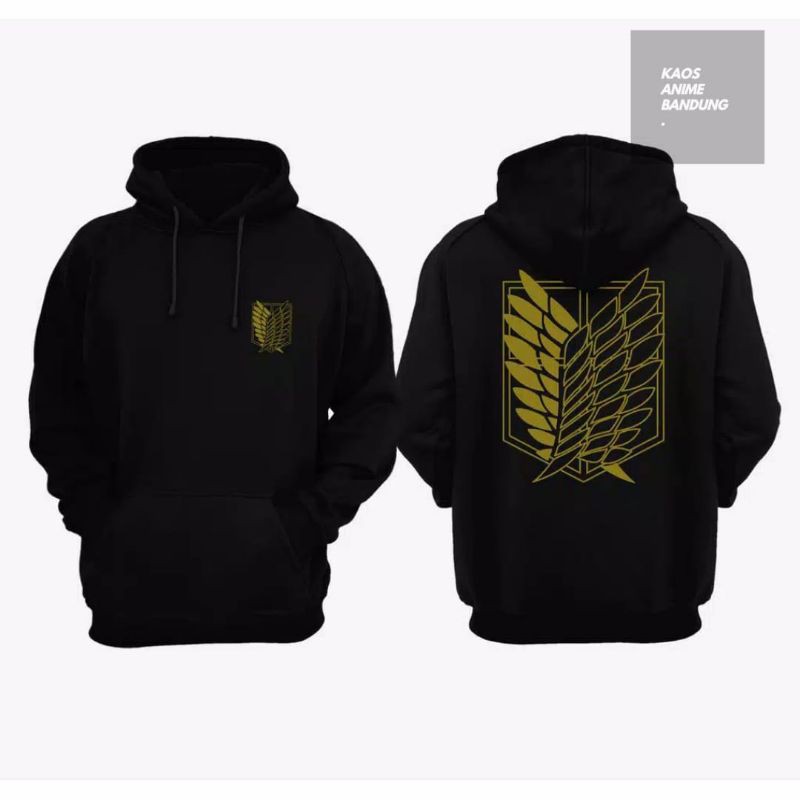 Áo Hoodie In Hình Anime Attack On Titan Độc Đáo