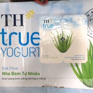 Sữa chua TH True Yogurt nha đam 100g