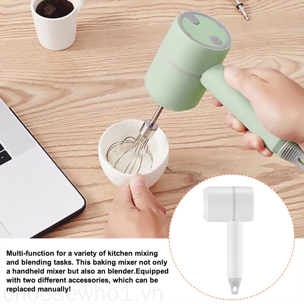 Máy Đánh Trứng Cầm Tay Tiện Lợi