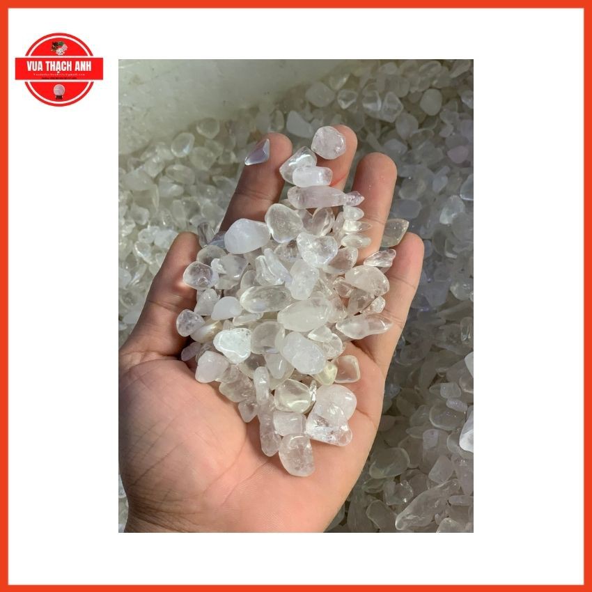 1Kg Đá Trắng Vụn ⚡FREESHIP + QUÀ 20K⚡ Hàng Đẹp, Giá Gốc, Rải Nền Nhà, Chơi Hồ Cá, Chậu Kiểng, Lọc Nước,...