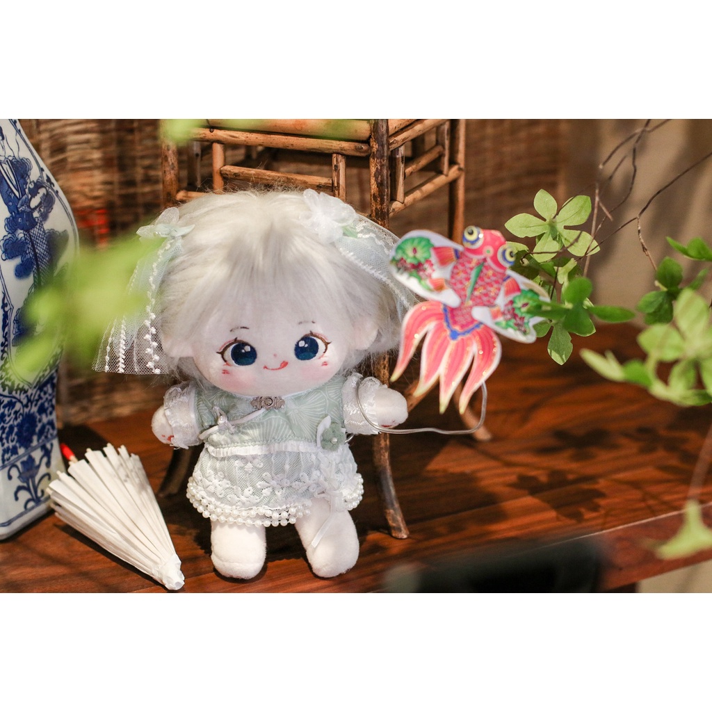 Búp bê không thuộc tính tóc tơ Nhu Mễ 20cm