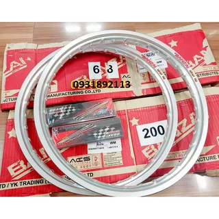siêu rẻ cặp niềng nhôm thailan cho xe số tặng kèm bộ căm osaki thái lan chính hãng