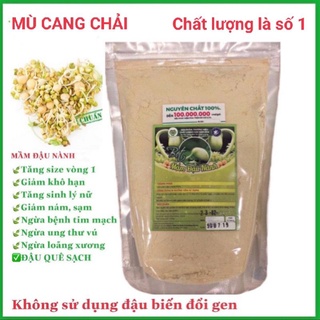 Bột mầm đậu nành tăng vòng 1 bột đậu nành nguyên chất 500gr