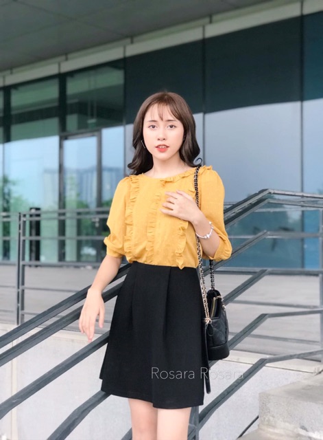 HOT Chân váy công sở dáng ngắn trên gối trẻ trung | BigBuy360 - bigbuy360.vn