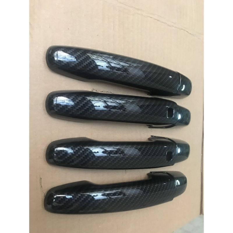 Ốp tay hõm cửa xe Suzuki XL7 2019 đến 2022 Vân Carbon Cao Cấp Chống xước tay cửa làm đẹp cho xe