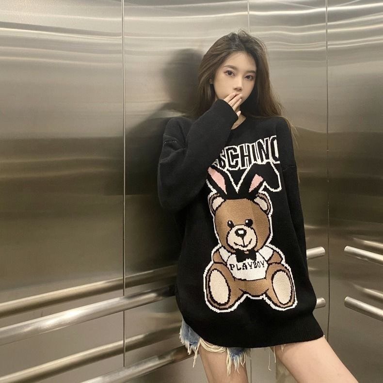 Áo Nỉ Gấu Moschino, Sweater, Hoodie Nam Nữ Unisex , Chất Liệu Nỉ Bông Cao Cấp Dày Dặn , Phong Cách Hàn Quốc | BigBuy360 - bigbuy360.vn