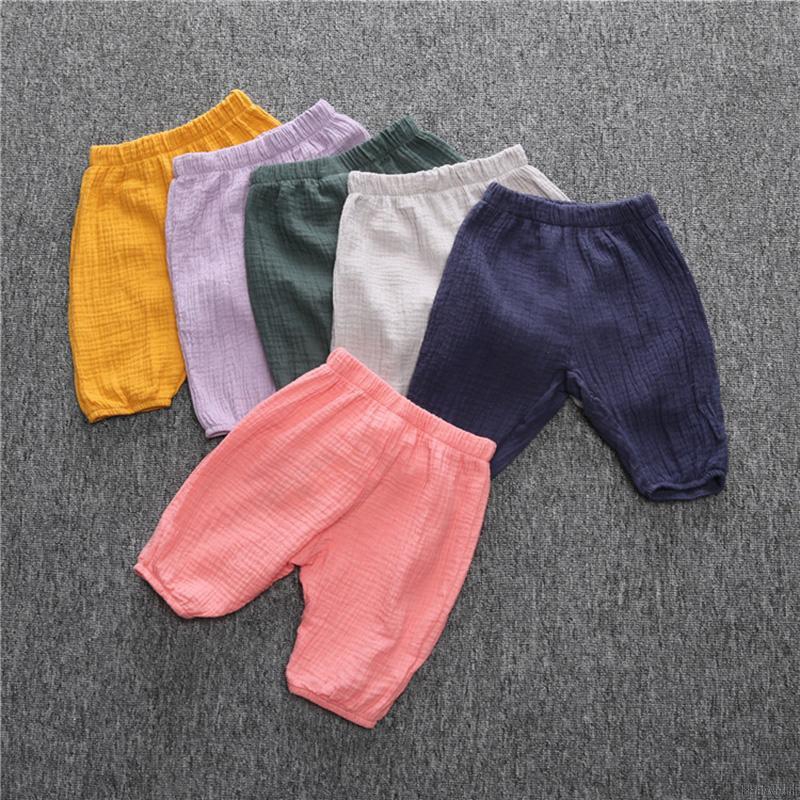 Quần Short Cotton In Hoa Cho Bé 1-4 Tuổi