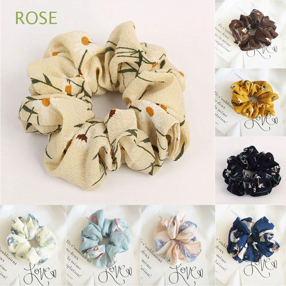 Dây Buộc Tóc Hình Hoa Hồng