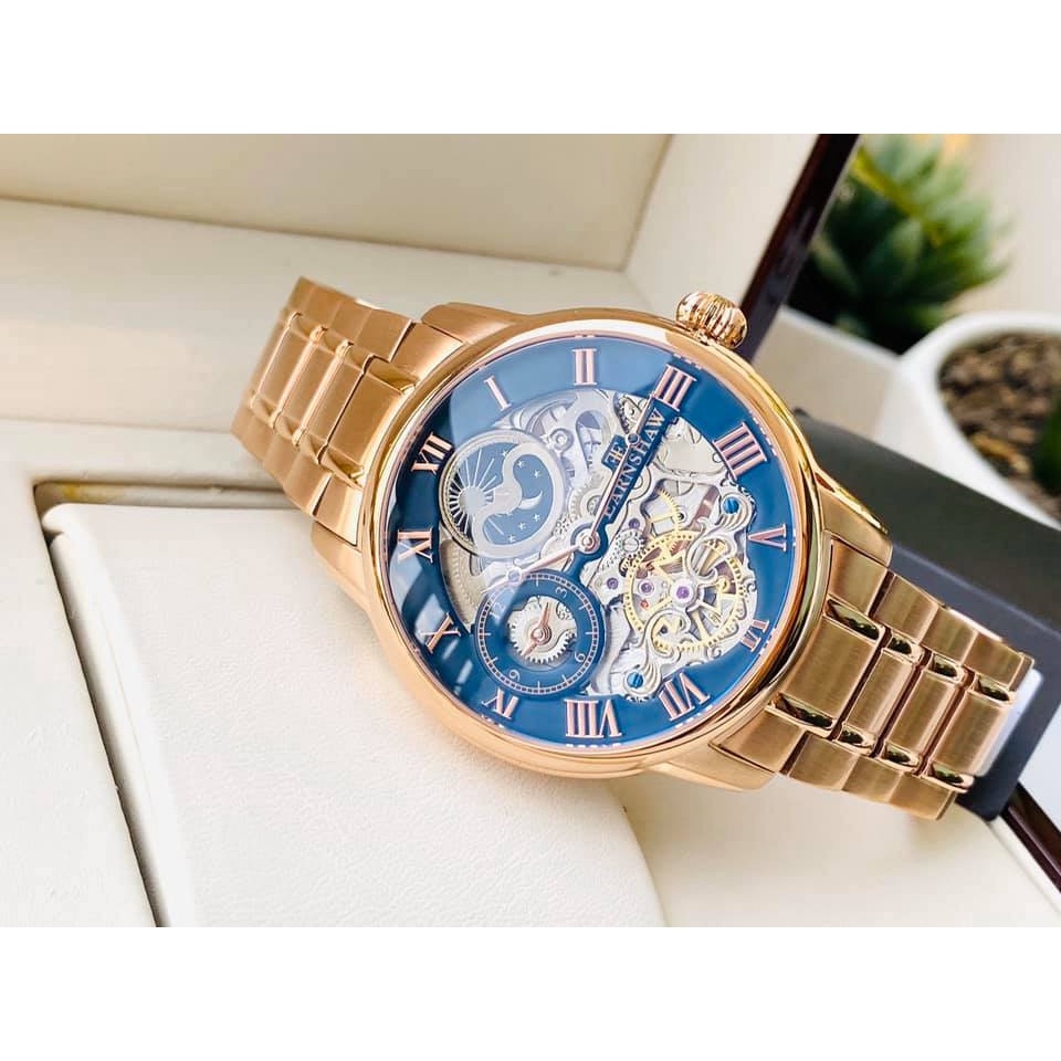 Đồng Hồ Nam THOMAS EARNSHAW Skeleton Automatic #ES-8006-44 Chính Hãng Tặng Dây Da Cao Cấp