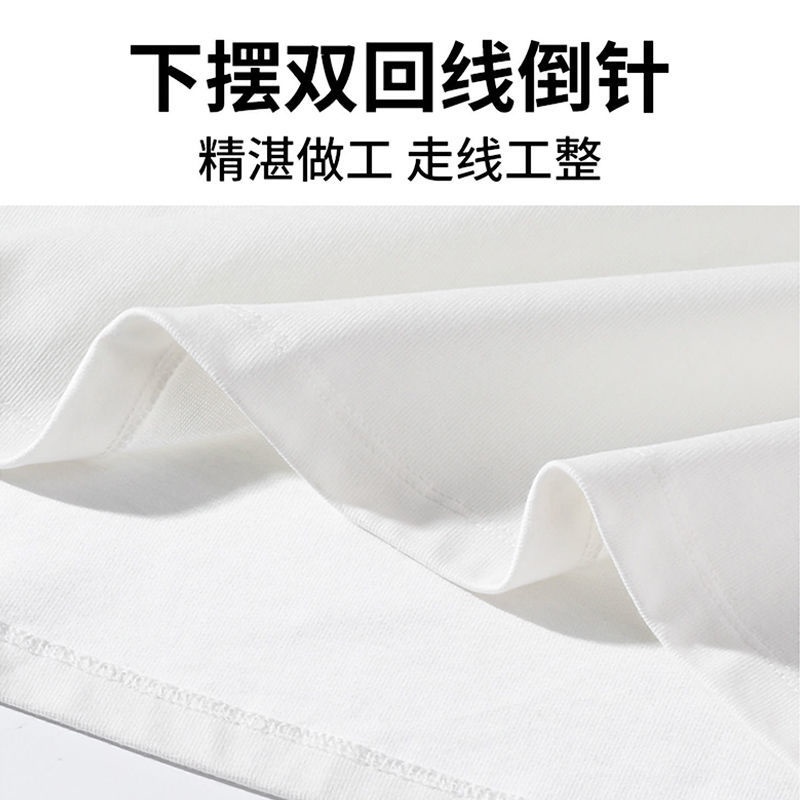 Áo Thun Cotton Trơn Ngắn Tay Phong Cách Đường Phố Mới Cho Nam L1V